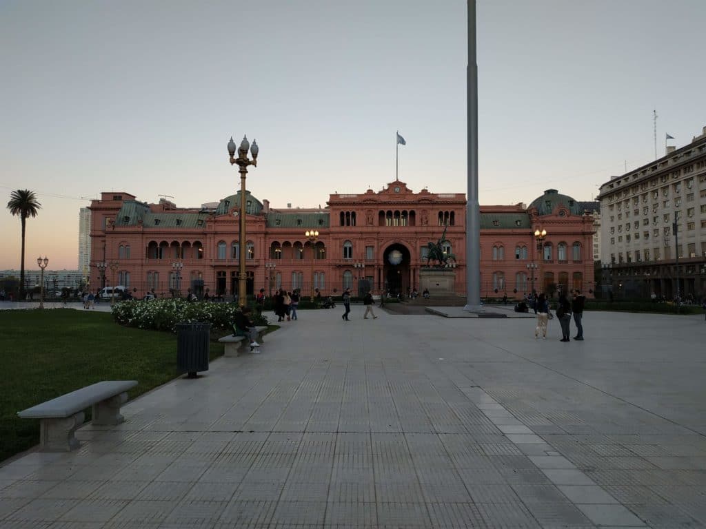 Casa rosada et plaza de mayo Buenos Aires