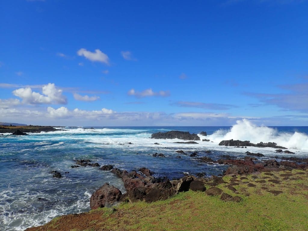 Easter Island coast
