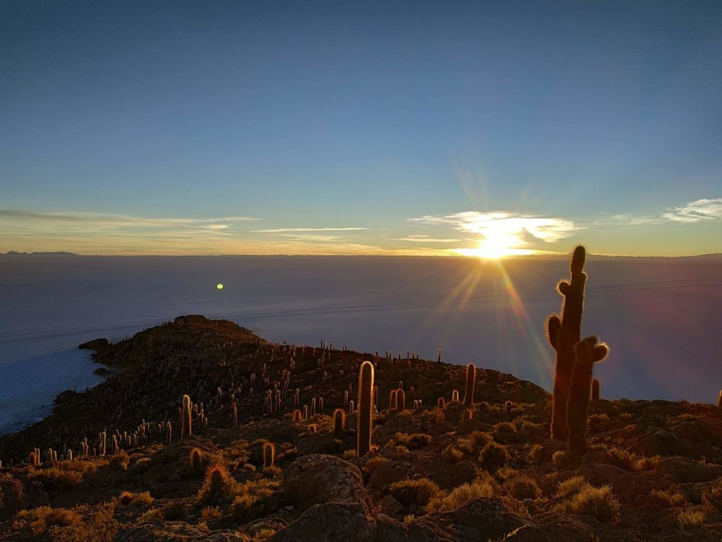 Salar Uyuni alba