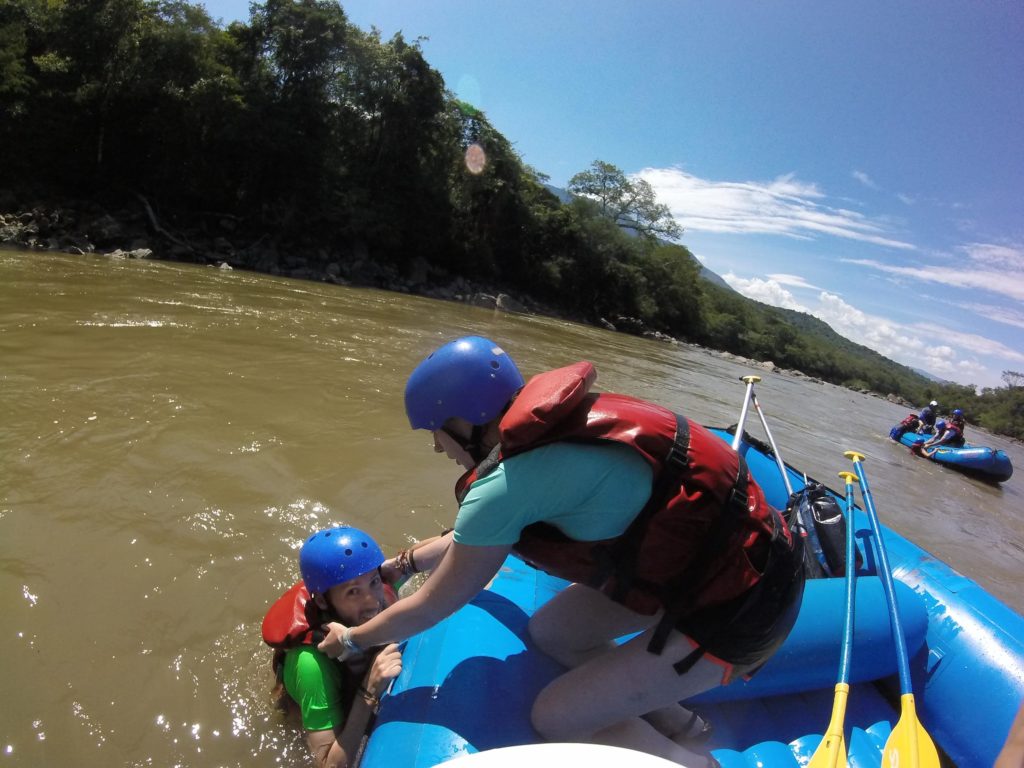 colombia rafting