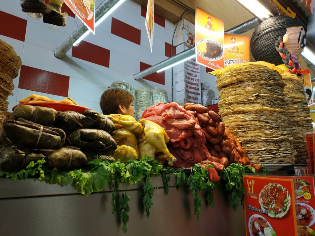 Oaxaca market food